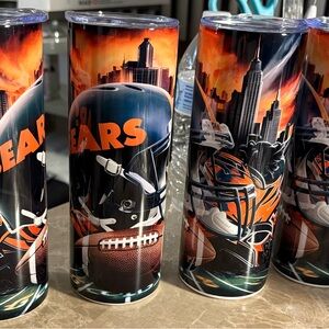Chicago Bears Tumbler with Skyline Design